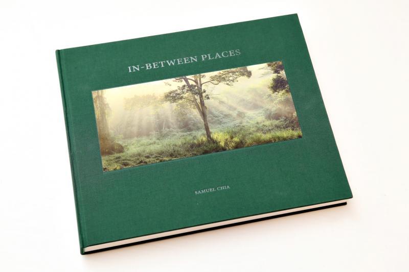 谢恩赐自费印制了10本《阈限区》(In-Between Places)。(谢智扬摄)