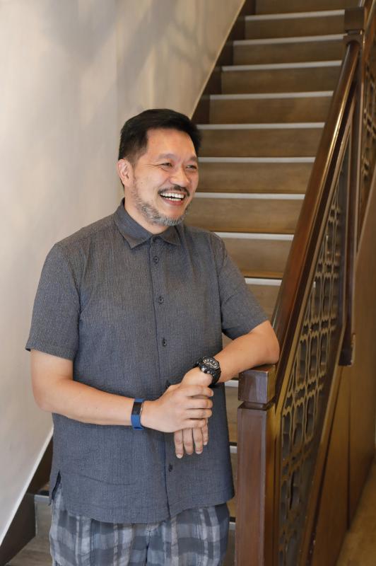 大班楼创办人叶一南行事低调，极少露面。（作者提供）