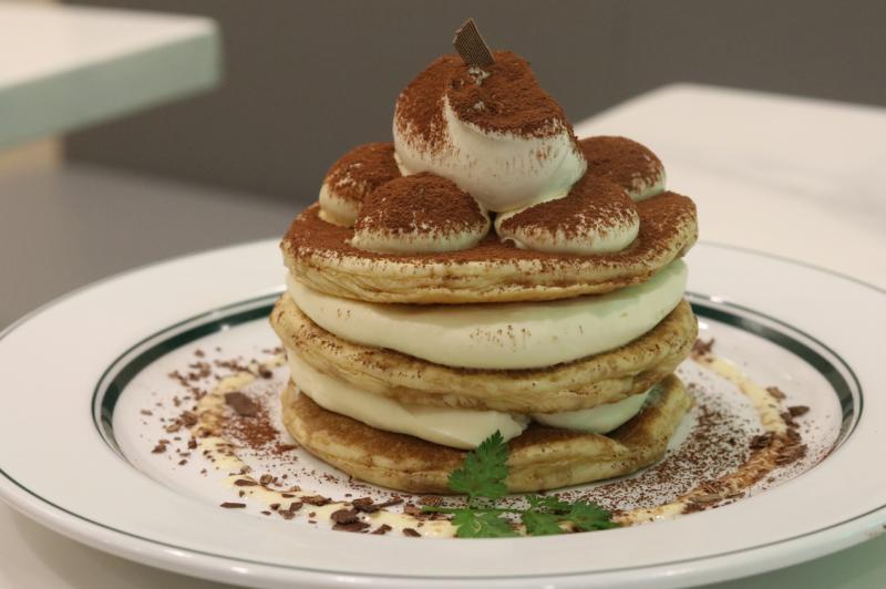 提拉米苏松饼迸发甜蜜新滋味。（Gram提供照片）