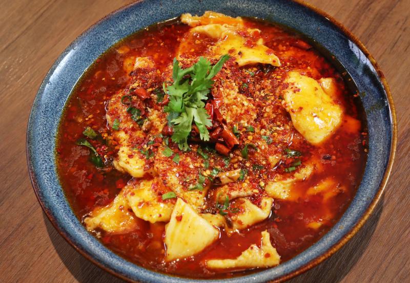 经典的水煮鱼片。