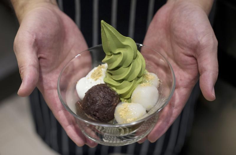 Kagurazaka Saryo的Annmitsu雪糕最耗时制作。(林琬清/特约摄影)