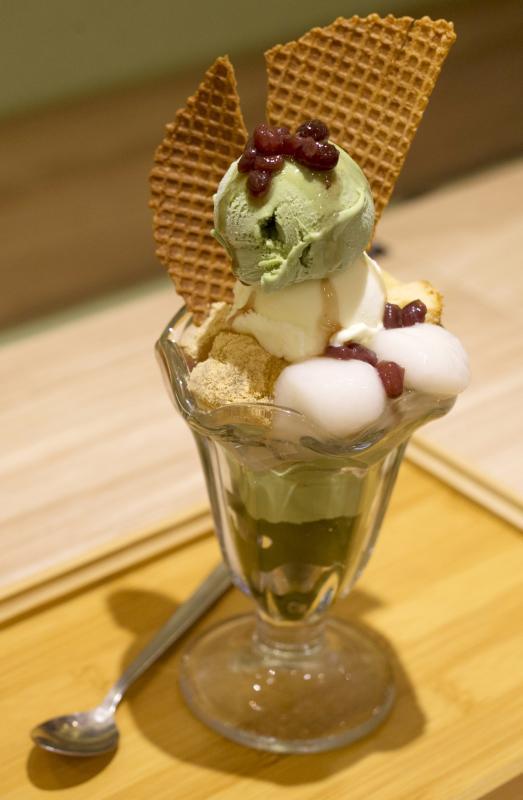 Kagurazaka Saryo的Parfait雪糕用自制配料。(林琬清/特约摄影)