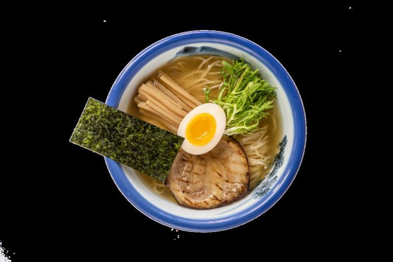 阿夫利的经典柚子盐拉面。(受访者提供)