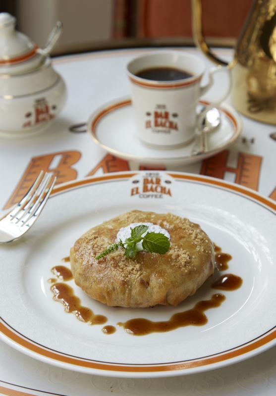 Bacha Coffee的摩洛哥鸡肉派。