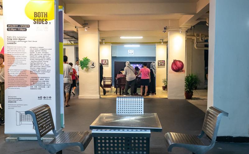 社区企划“两面之间”(Both Sides,Now)透过艺术体验鼓励国人探讨如何“好好生活,好好离开”。(Zinkie Aw摄影;“两面之间”提供)