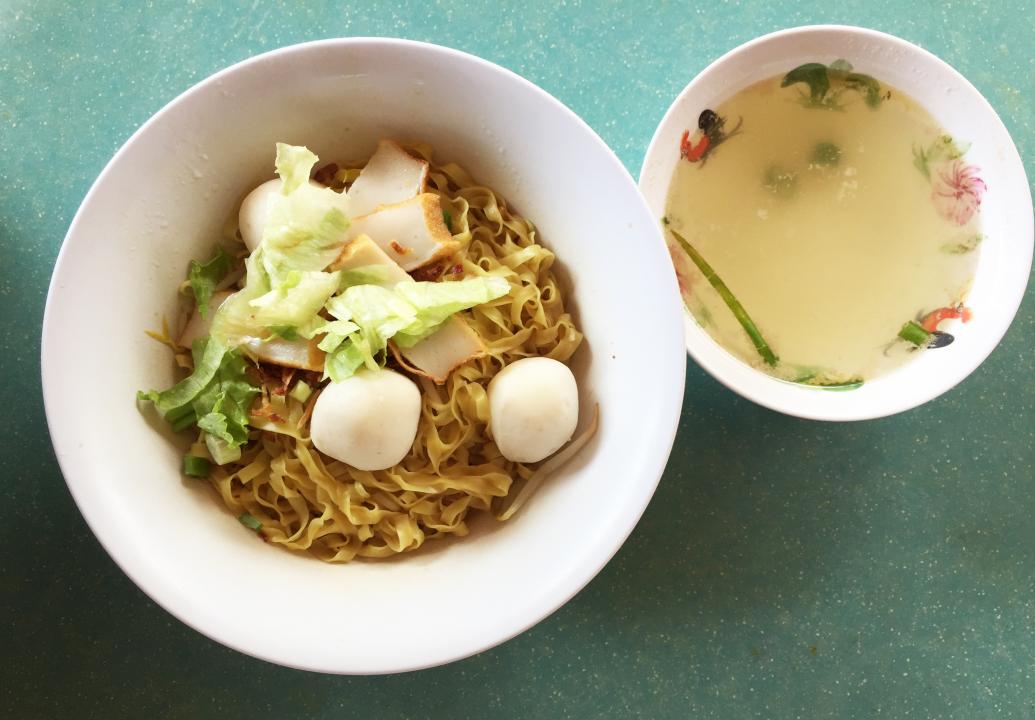 好运鱼圆面摊位 - Lucky Fishball Noodle Stall