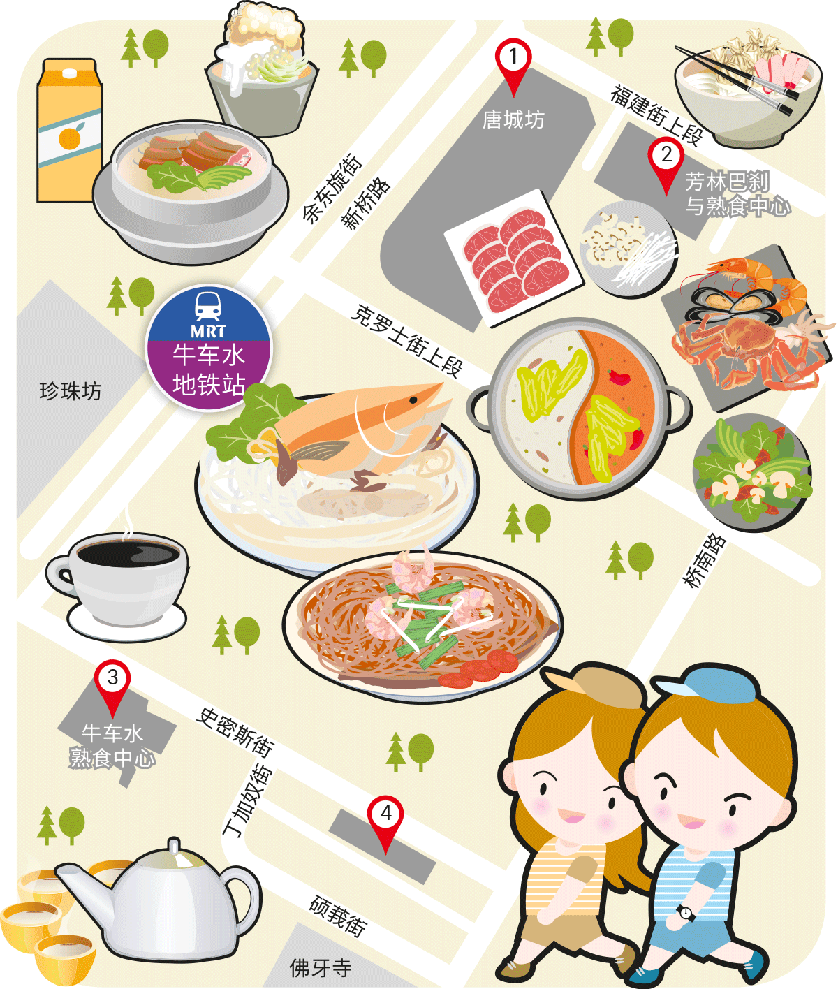 Wanbao Food Search @Chinatown MRT Station