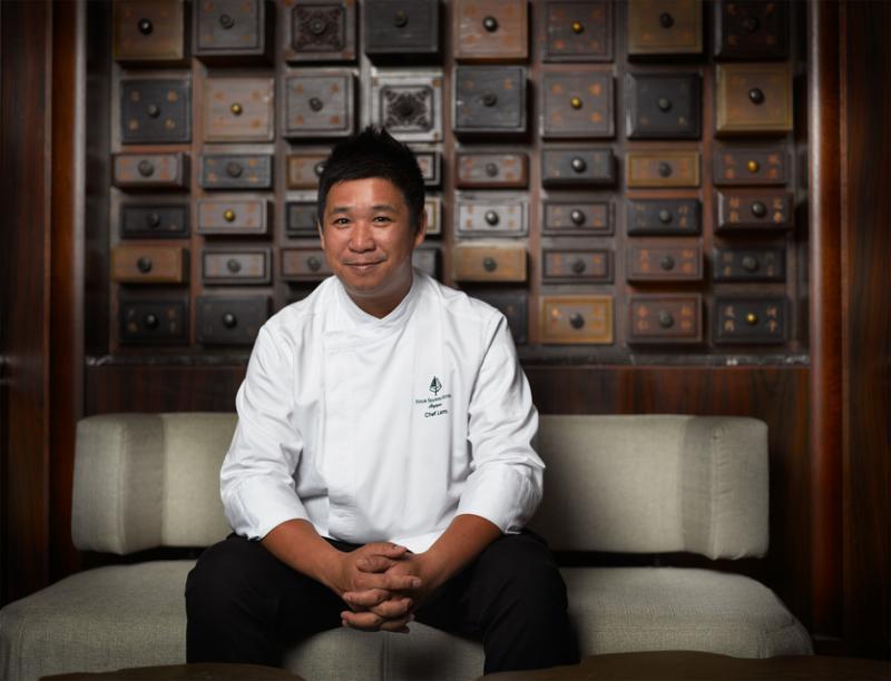 四季酒店中餐馆江南春主厨林汉添。(照片由酒店提供)