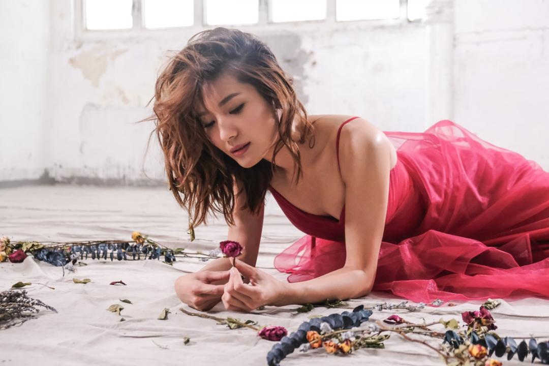 曾咏熙今年6月推出《对爱说》单曲MV。(照片由受访者提供)