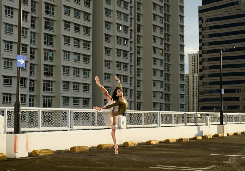 杨蒨蕾2019年1月从练习生被擢升为舞蹈剧场专业舞者。(Irving Neil Kwok/Six Senses Photography提供)