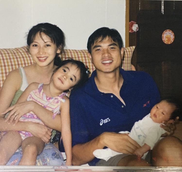 钱小筠和杨升喜认为要提供孩子接触艺术、发展兴趣的机会。(受访者提供)