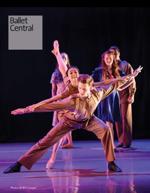 杨蒨蕾在伦敦求学时,最后一学年参与Christopher Marney编舞的作品。(Bill Cooper摄)