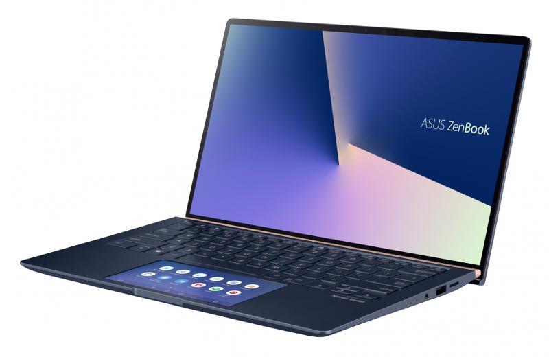 ZenBook 14设计美观，轻薄小巧。