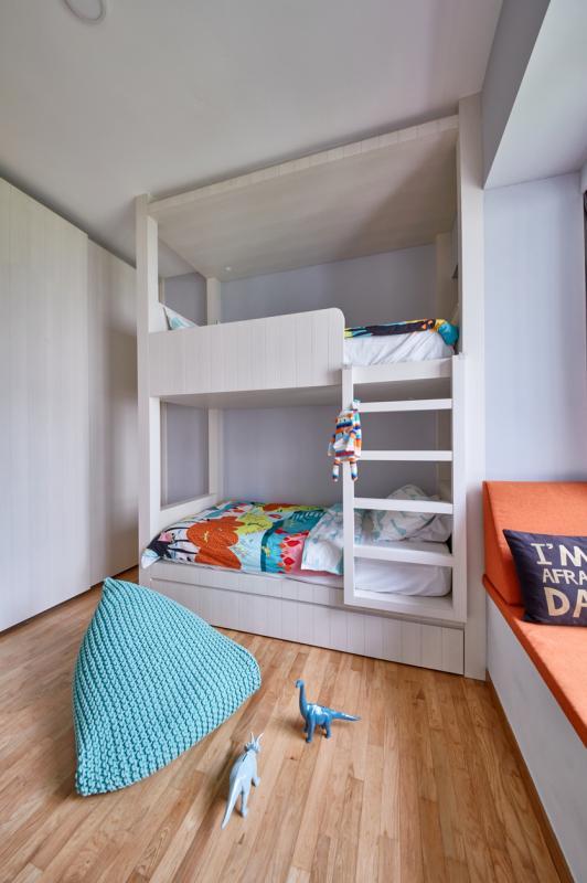 两个儿子共用的睡房。