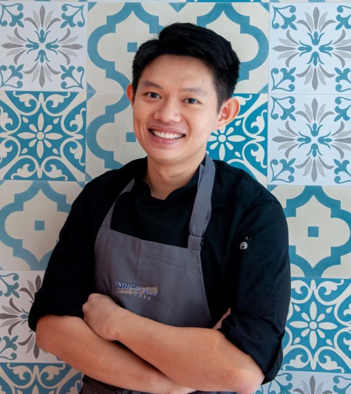 Indigo Blue Kitchen主厨张俊翔。（餐馆提供）