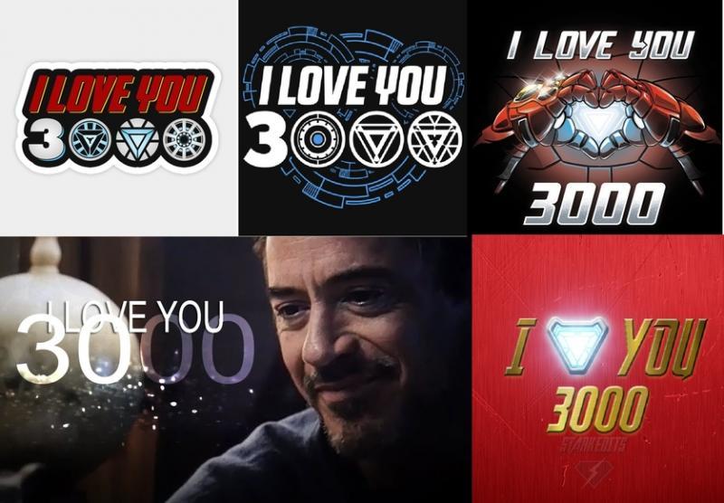 电影粉丝制作了许多以I love you 3000为发想的绘图。