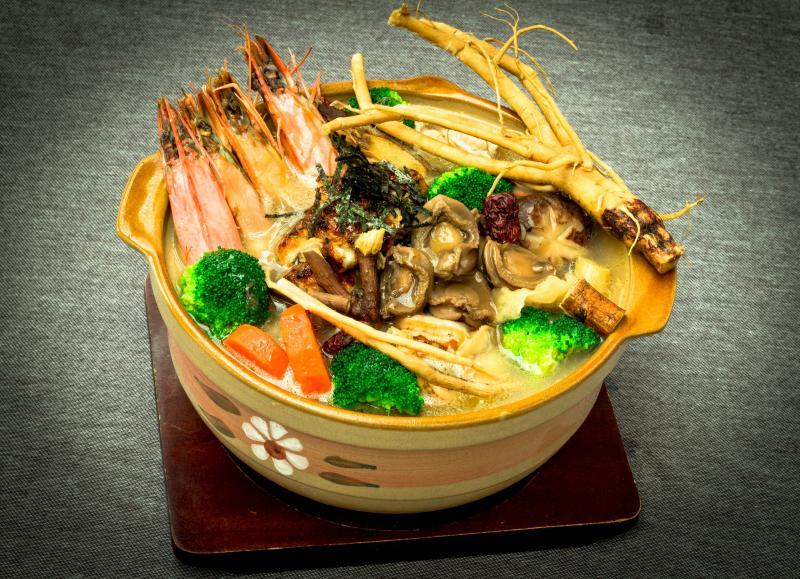 鳗家一の字参鸡海味锅