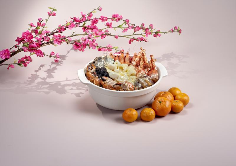 桃苑鼠一鼠二芝士海鲜盆菜