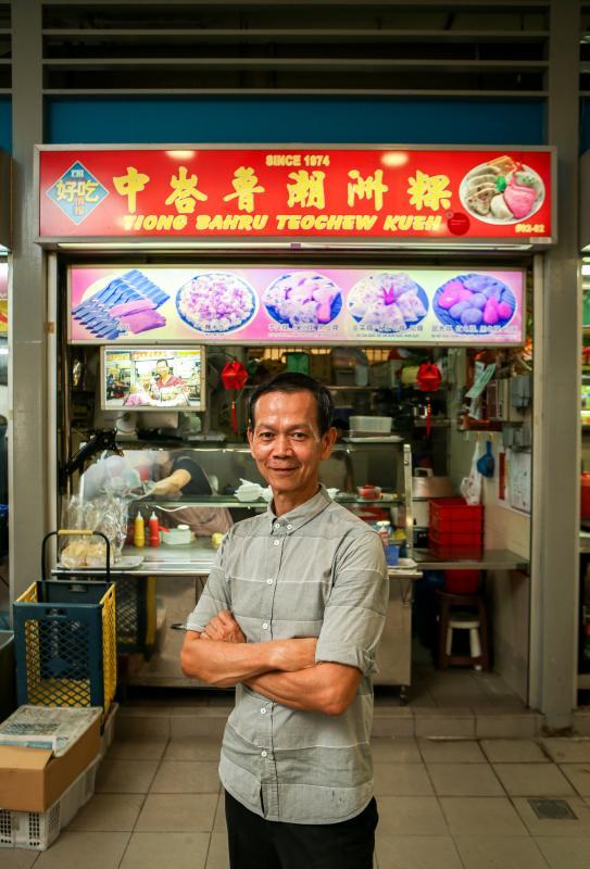 刘生希望通过饮食文化宣导和使用更健康食材，把粿品提升为一种生活时尚。　