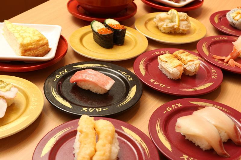 寿司郎在乌节伊势丹史各士门店的寿司，价格保持大众化（品牌提供）