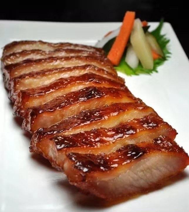 星级叉烧肥瘦相宜,香甜浓郁。(受访者提供)