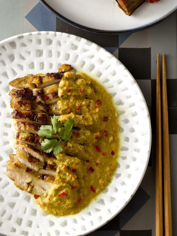 “Blue Ginger”烤鸡