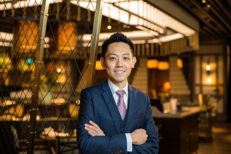 卅二公馆餐馆总经理林德明，认为行行出状元。（滨海湾金沙提供）