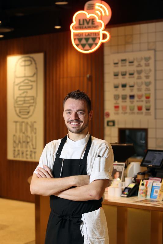 来自法国的艾伯特从小立志当厨师。