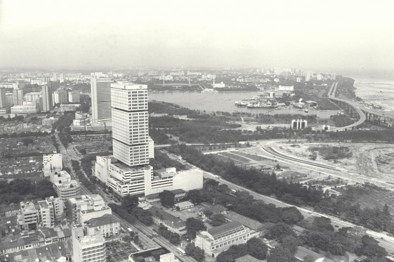 邵氏大厦在80年代是本地最热闹的购物商场之一。(档案照)