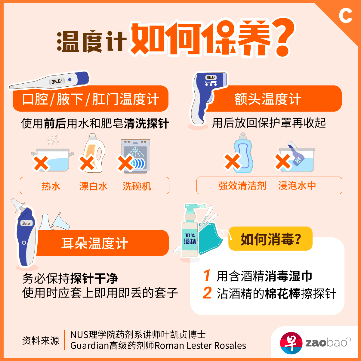 thermometer maintainence