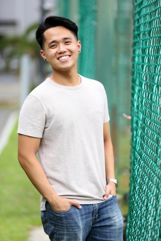 林文聪希望日后若成家,能把自己的华族和菲律宾文化都传承给下一代。(龙国雄摄)