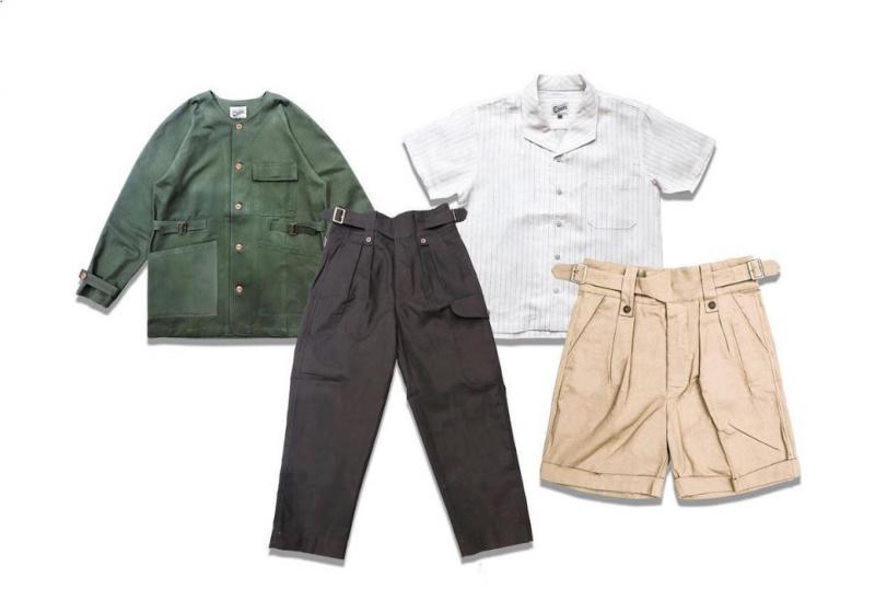 郑淦翔改良设计的廓尔喀裤造型百搭。