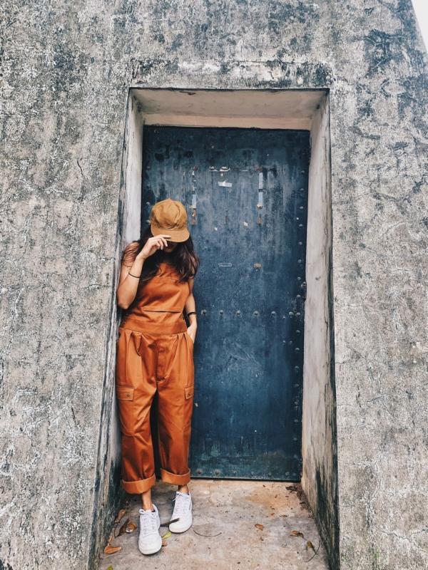 Chota背带裤，女生喜欢尝试的工装中性风。