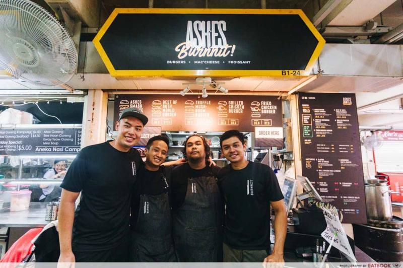 莎菲(左一)去年底创办Ashes Burnnit。(受访者提供)