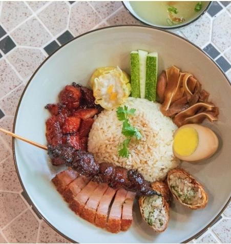 Kota88的招牌菜猪肉菜饭。