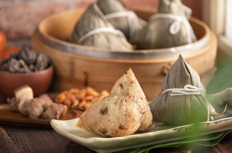 四川豆花饭庄主打传统风味粽子。