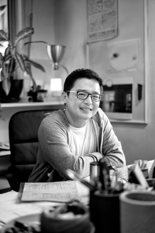 建筑设计师黄伟良。