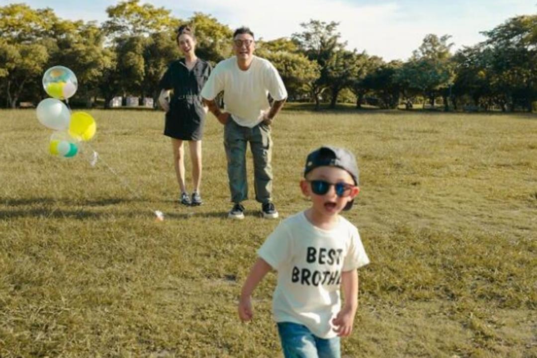 余文乐今早承认将二度当爸。(互联网)