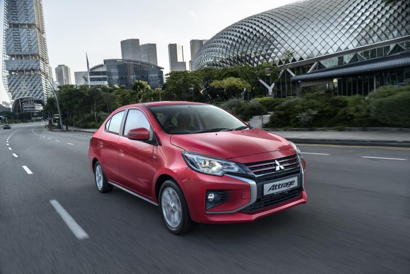 全新的Mitsubishi Attrage将在下半年面市。（车商提供）