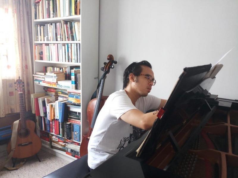 沈子扬将圣桑的名曲重新诠释。