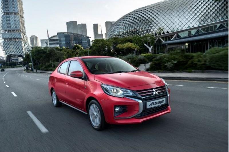 Mitsubishi Attrage(1.2升):$59,999起。