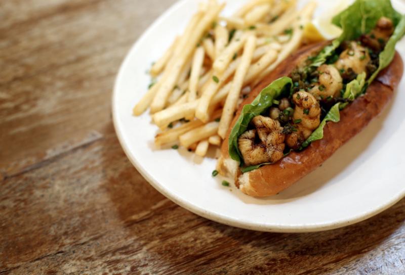 Curious Palette的小龙虾卷。