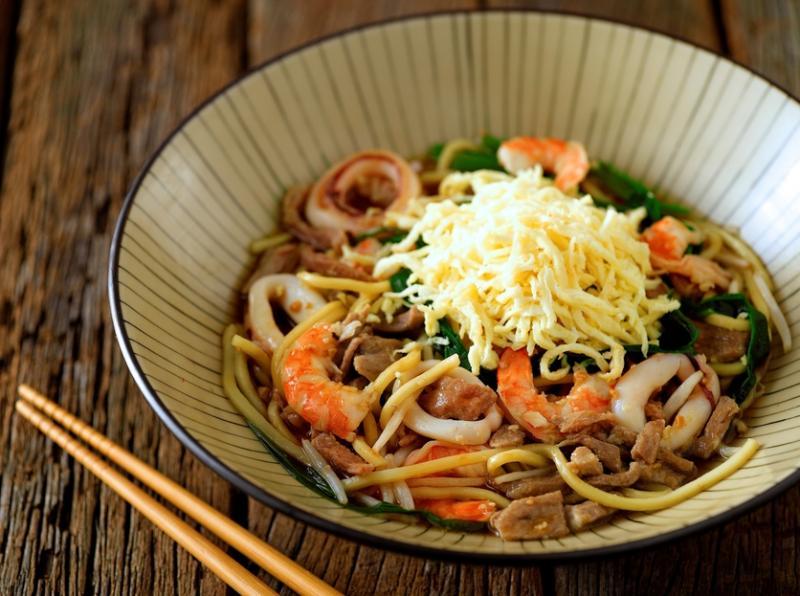 The Blue Ginger的娘惹面代表长寿。