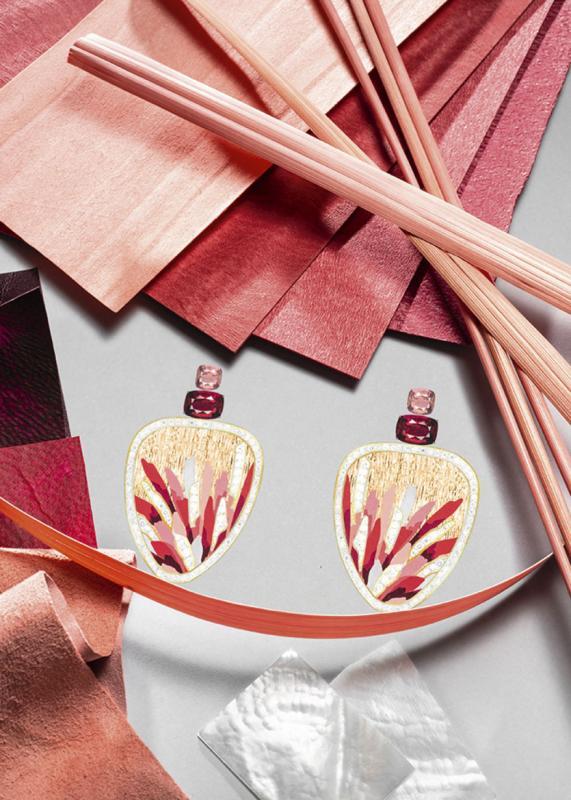 为突显大自然最为壮阔的时刻,伯爵的大师级工匠以世代传承的传统工艺和特殊工具,于玫瑰金表面手工雕刻出纤毫毕现的“宫廷式图腾”装饰, 独特材质的巧妙组合将落日余晖定格,为其更添一分柔和。