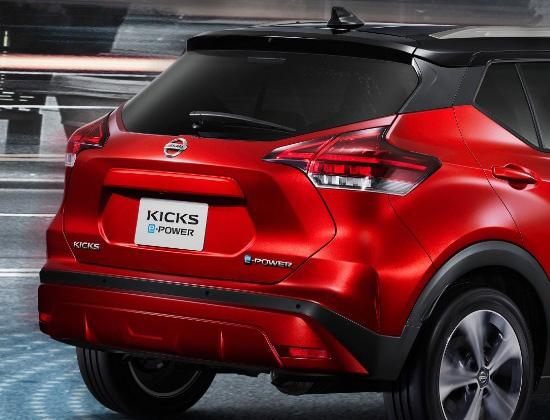 车尾灯内部增加LED光源，也有e-Power字样。