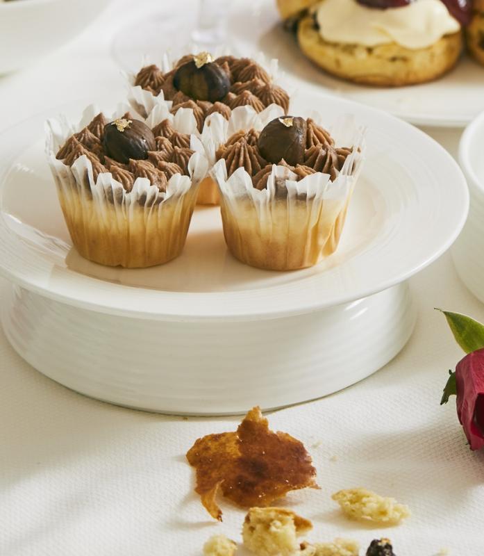 栗子蛋糕是张爱玲和闺蜜炎樱秋天下午茶不可少的甜点。