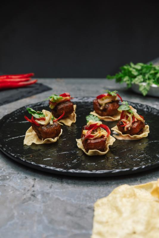 鳗鱼玉米片肉质爽口。