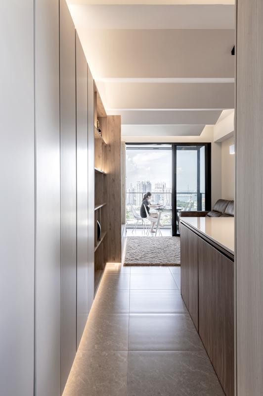 很多储物空间得到有效隐藏。