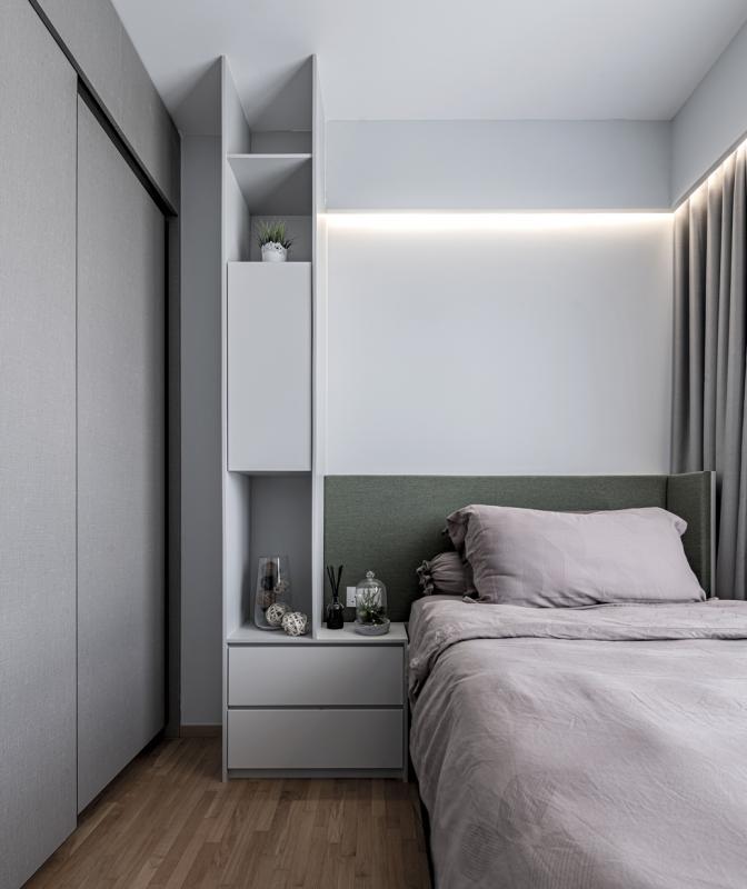 主卧极大体现休憩功能。