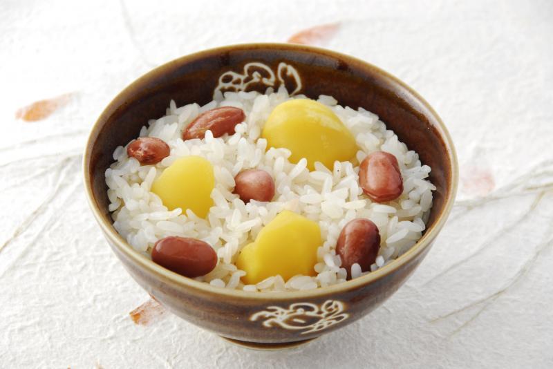 日本米饭铺有传统日式栗子糯米饭。（餐馆提供）